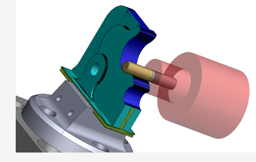 CAD / CAM model of a part made from 13-8 stainless steel. Image courtesy of Allied Tool &amp; Die.